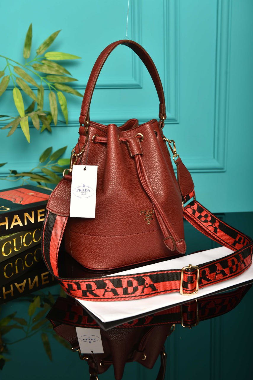 PRD-Vitello Daino Bucket  Bag