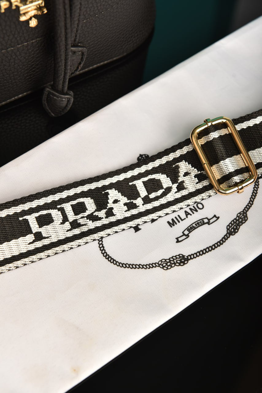 PRD-Vitello Daino Bucket  Bag Black