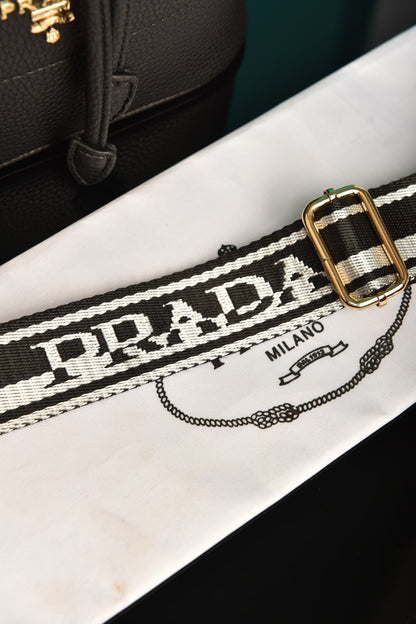 PRD-Vitello Daino Bucket  Bag Black