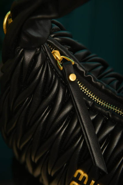 MM- Wander Matelasse Hobo Bag