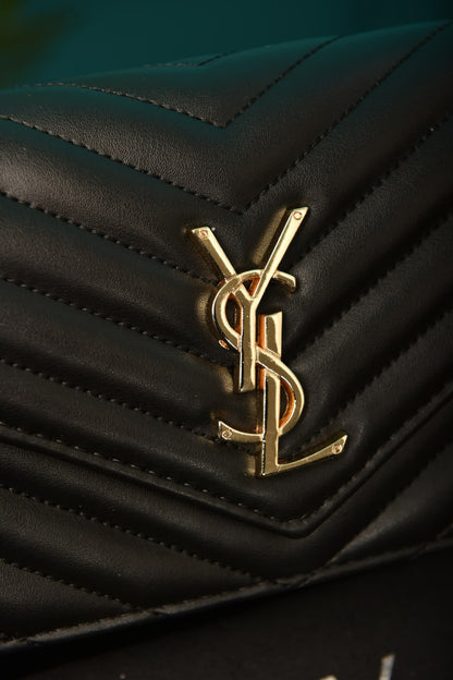 YSI-Cassandre Leather Wallet on Chain