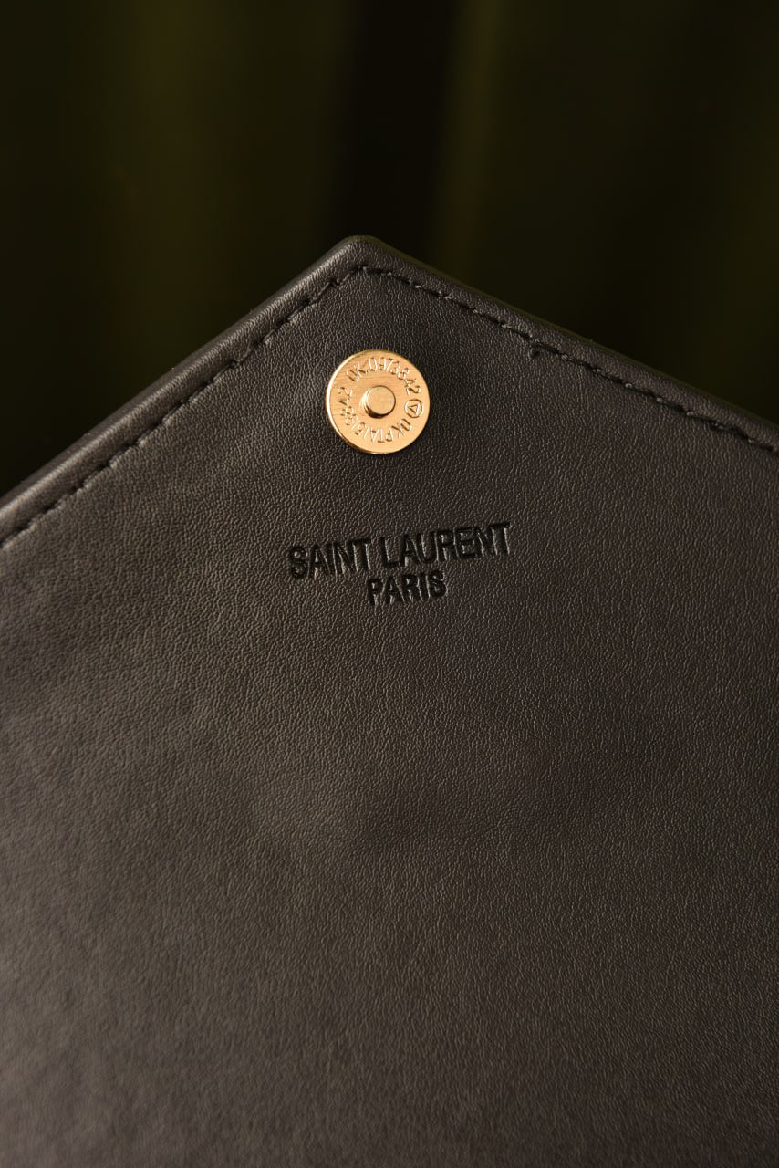 YSI-Cassandre Leather Wallet on Chain