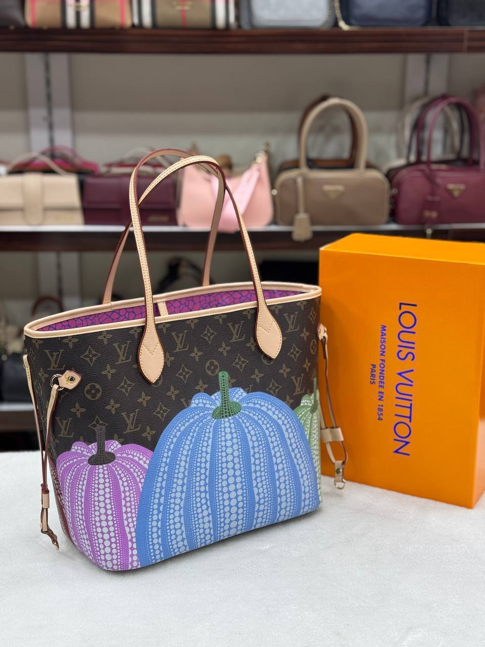 LVS-Neverfull Medıum Pumpkin