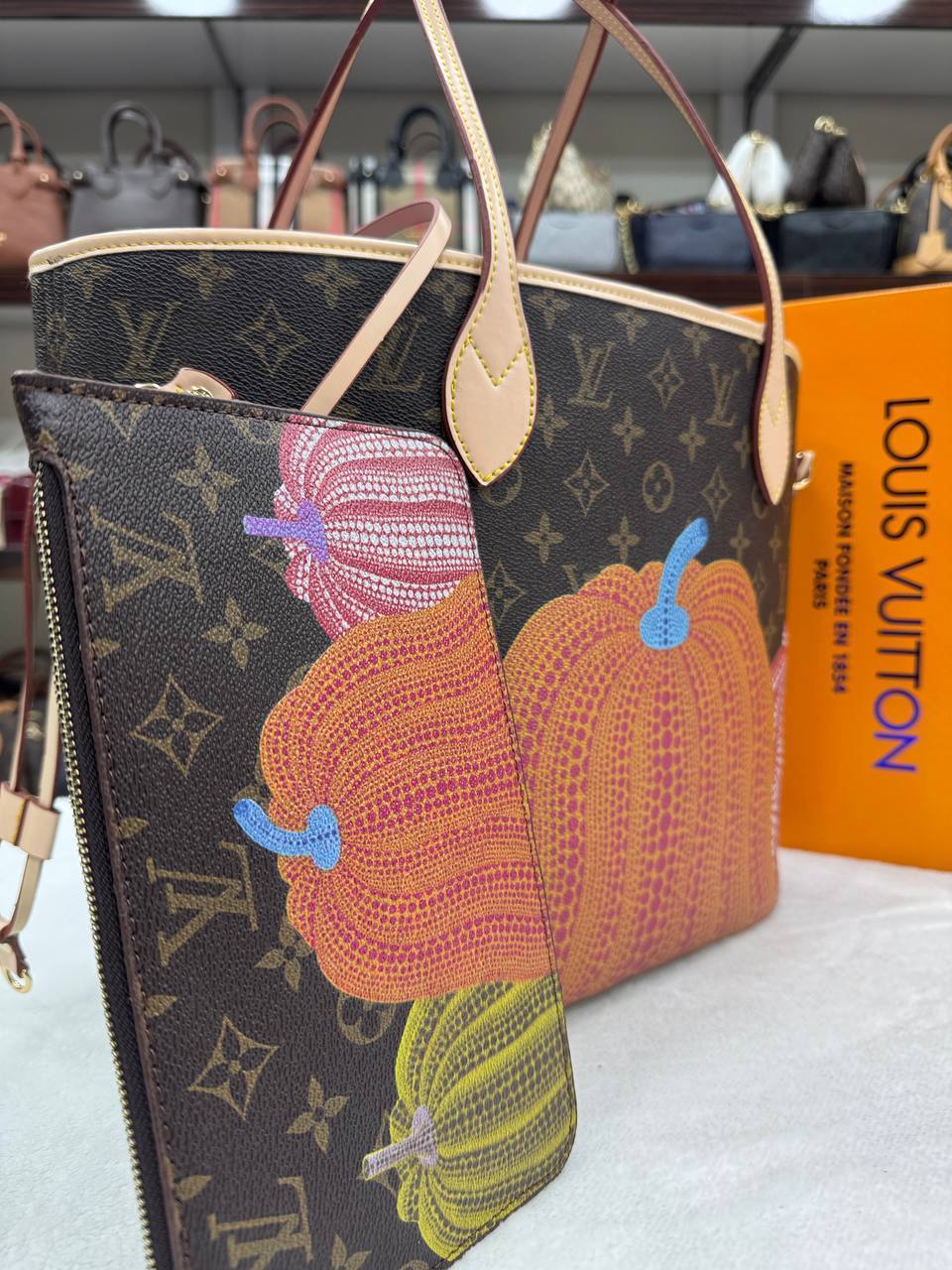 LVS-Neverfull Medıum Pumpkin