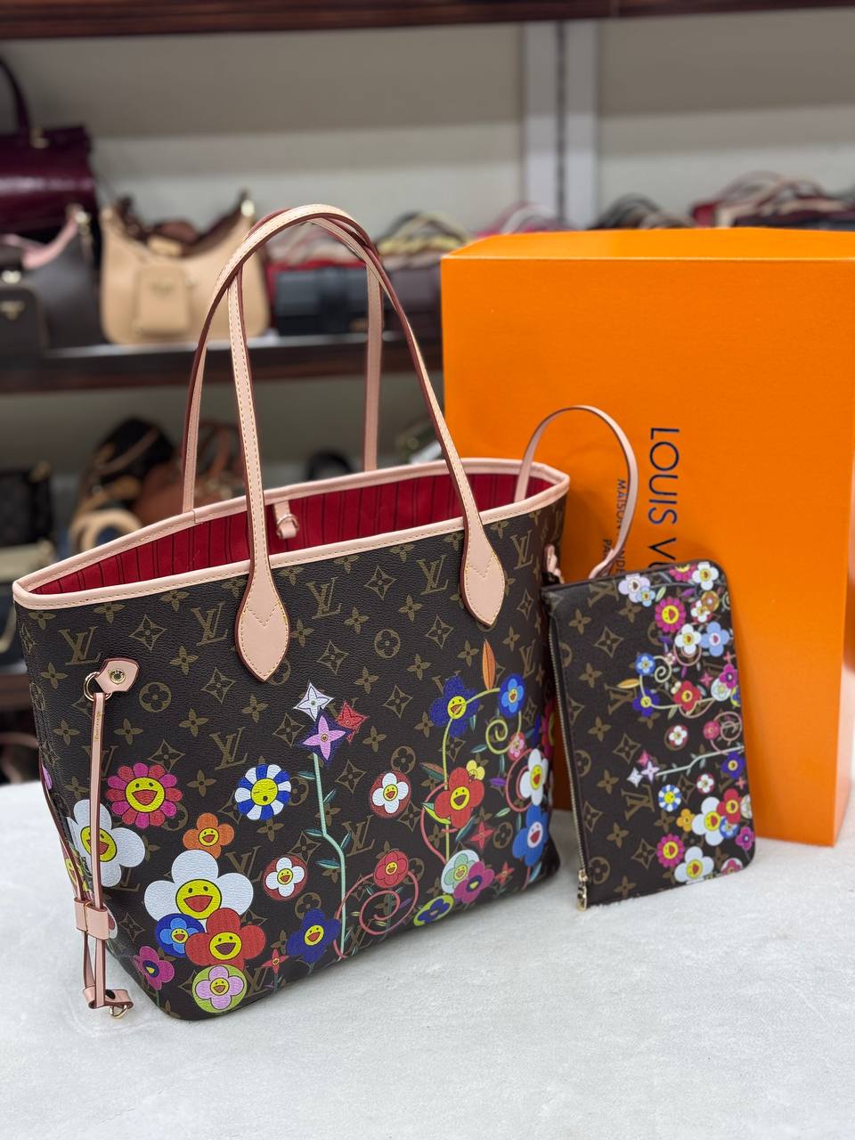 LVS-Neverfull Medıum Pumpkin
