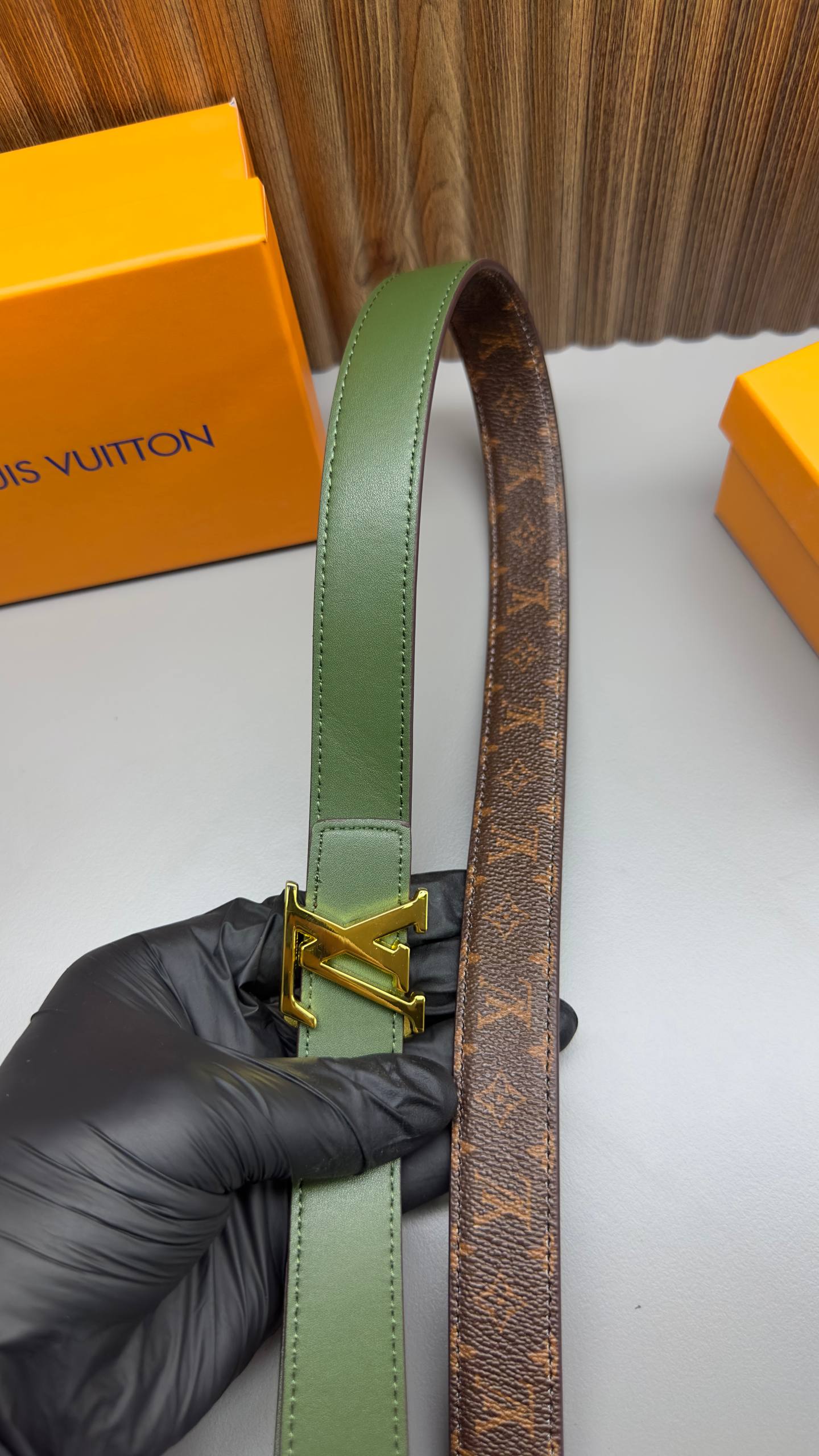 LVS - Leather Imported Belt
