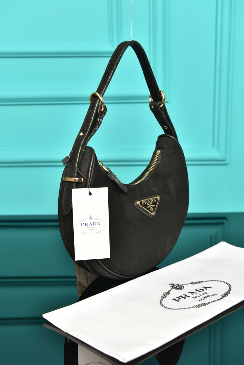 PRD - Arque Small Leather Shoulder Bag (Suede)