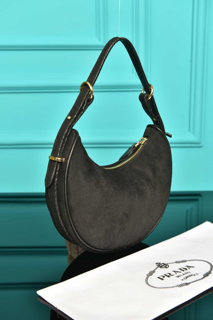 PRD - Arque Small Leather Shoulder Bag (Suede)