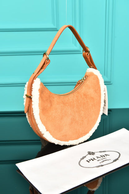 PRD - Arque Small Leather Shoulder Bag (Suede)