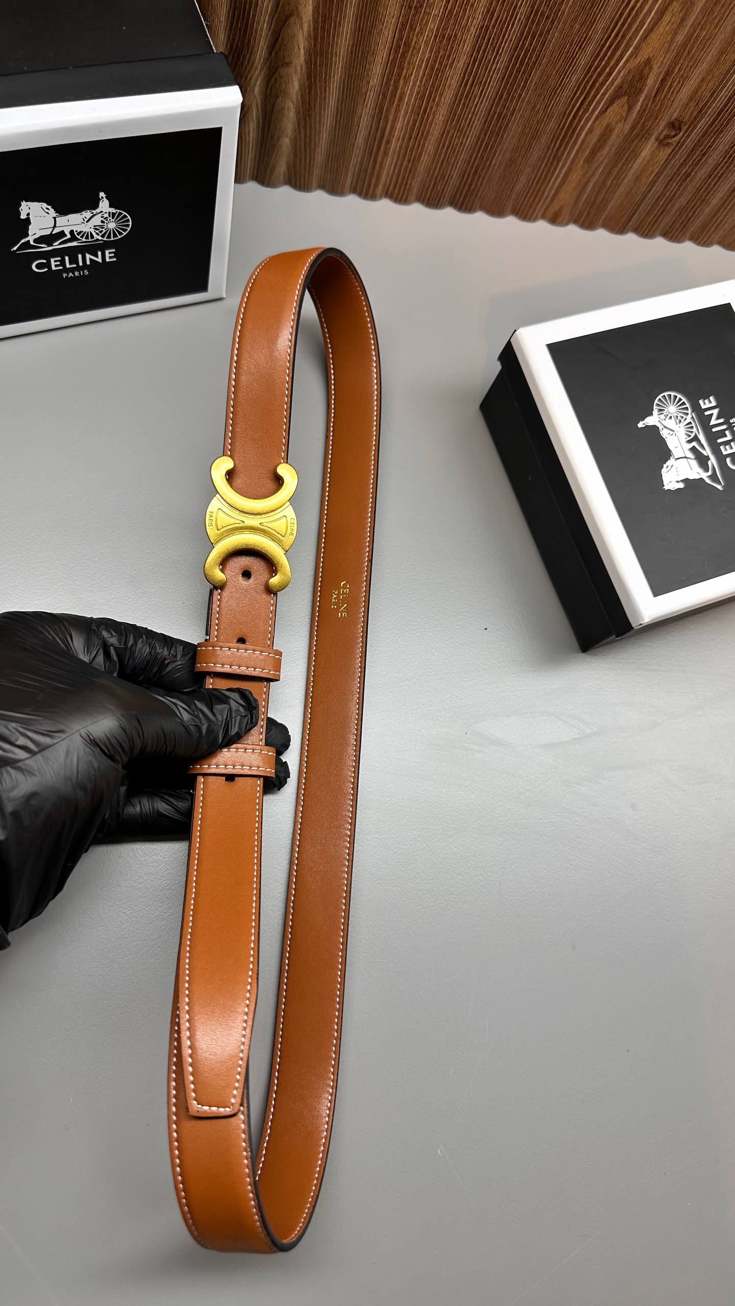 CLN - Leather Imported Belt