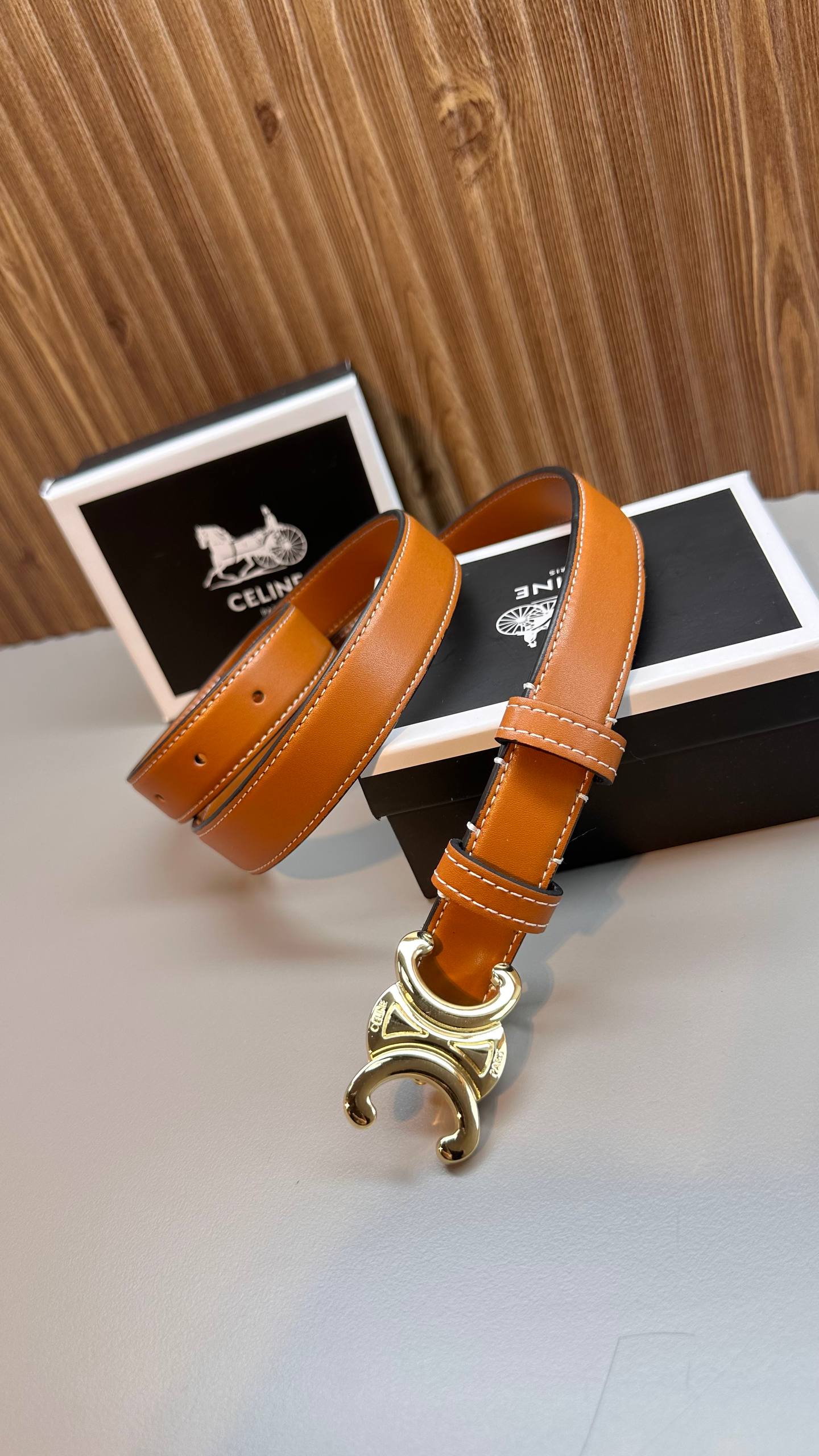 CLN - Leather Imported Belt