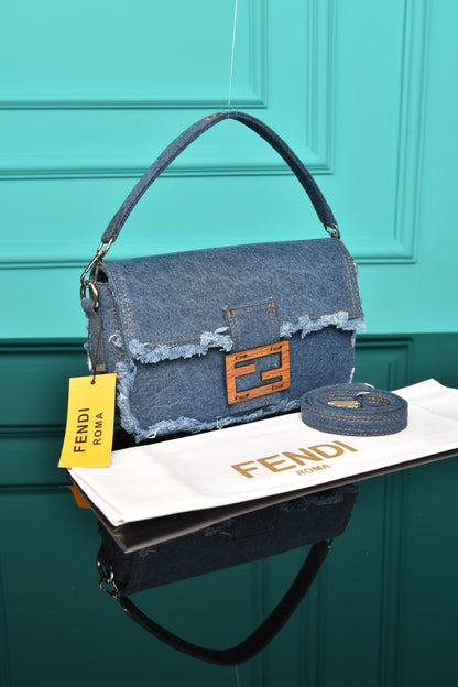 FND - Baguette Bag in Denim