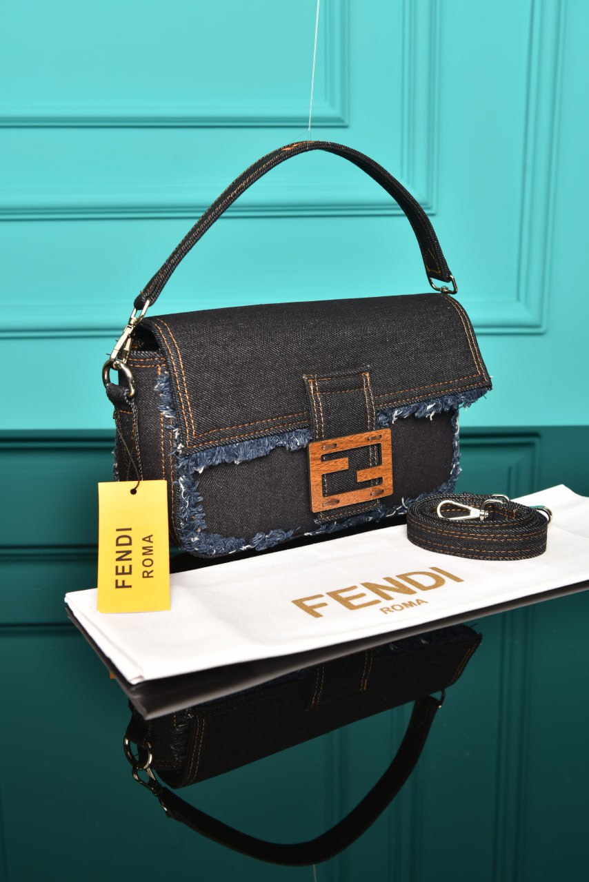 FND - Baguette Bag in Denim