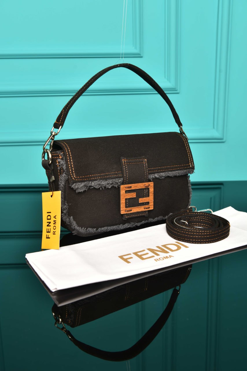 FND - Baguette Bag in Denim