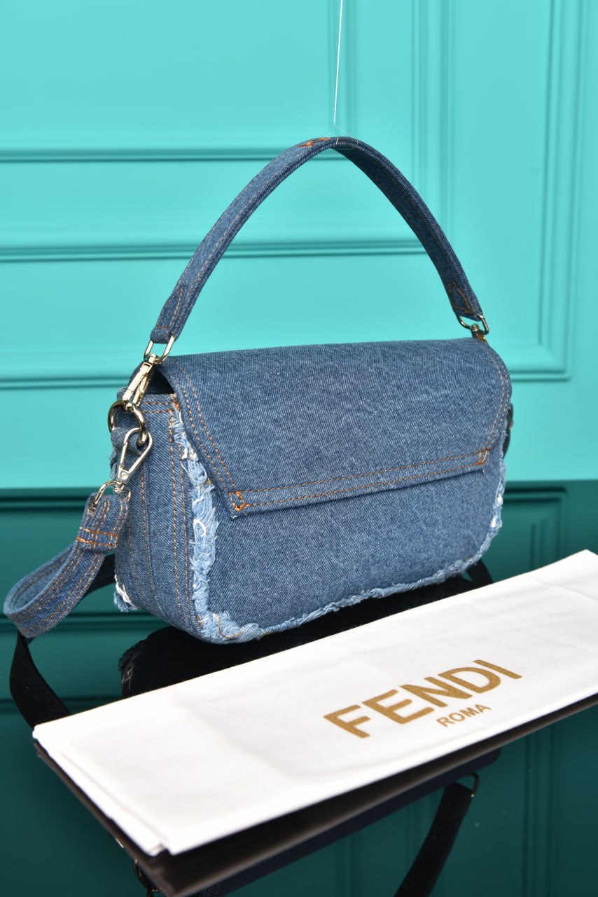 FND - Baguette Bag in Denim