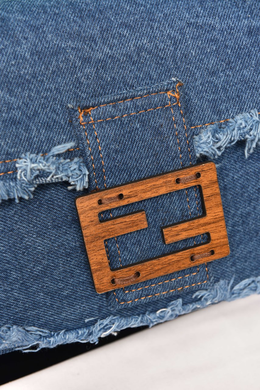 FND - Baguette Bag in Denim