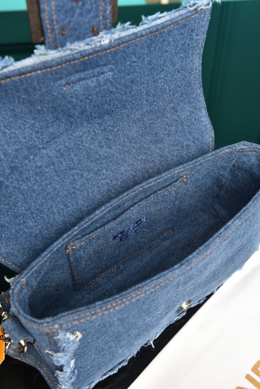 FND - Baguette Bag in Denim