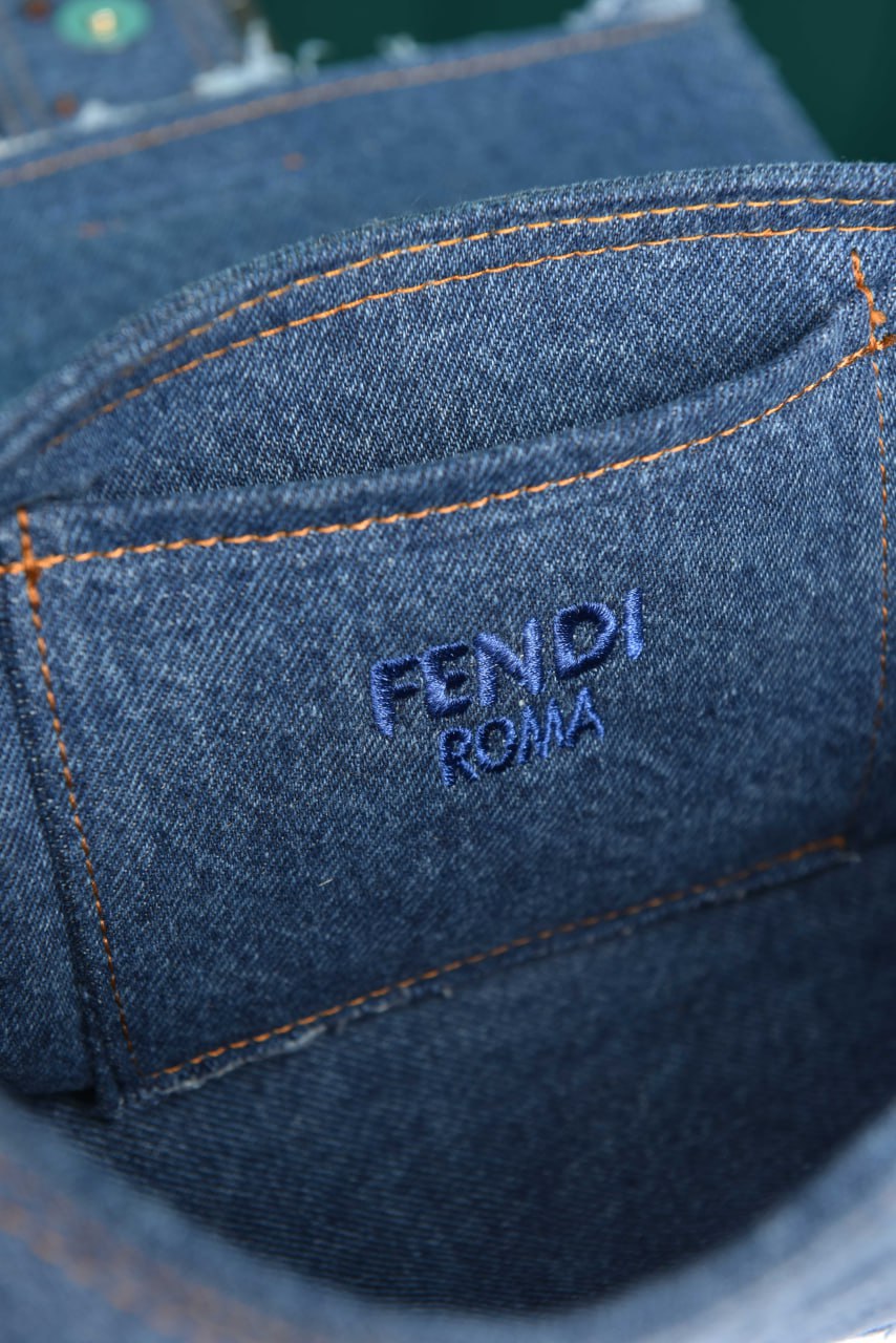 FND - Baguette Bag in Denim